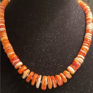 Spiny Oyster Beaded Necklace
